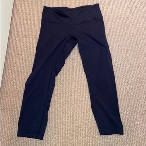Lululemon Crop Leggings - Wonder Under (I think)